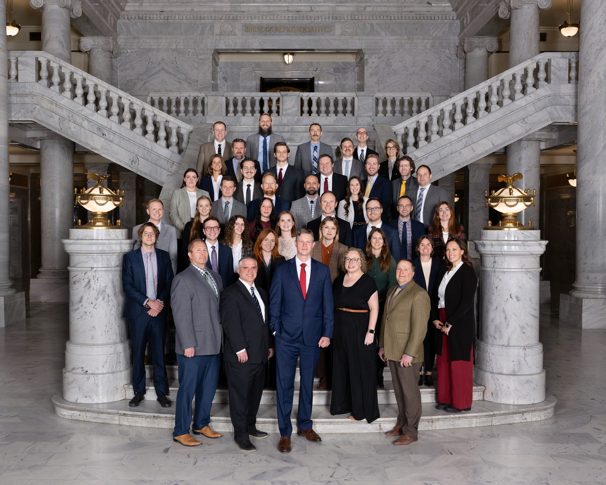Group picture of OLAG staff